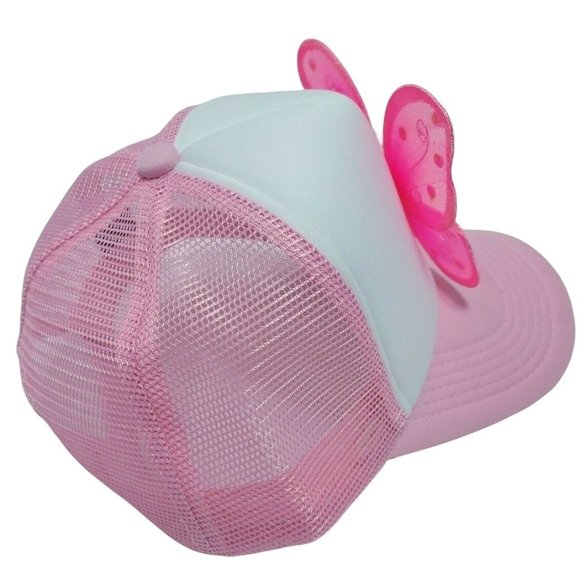 Glitter Butterfly Hat Realistic Butterfly Baseball Hat FREE SHIPPING (Pink) - Picture 5 of 6